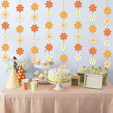 Colorful Daisy Garland Kit for Parties and Events