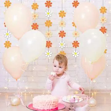 Colorful Daisy Garland Kit for Parties and Events