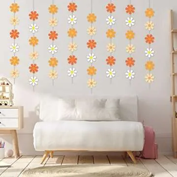 Colorful Daisy Garland Kit for Parties and Events