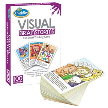 Think Fun Visual Brainstorms - 100 Engaging Puzzle Cards