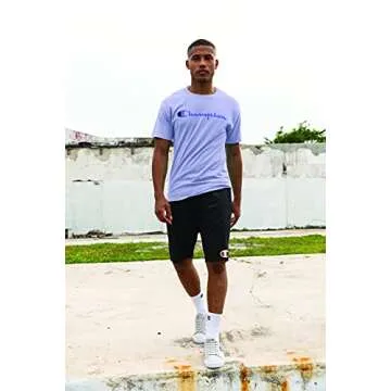 Champion Men's Double Dry Moisture Wicking Crew Socks 6, 8, 12 Packs Availabe, White/Grey/Black-6 Pack, 6-12