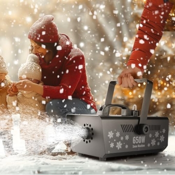 VEVOR Snow Machine - 650W Portable Snow Maker for Festivals
