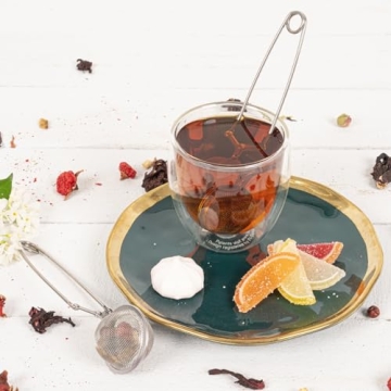 Snap Ball Tea Strainer 3-Pack for Loose Leaf Tea Lovers