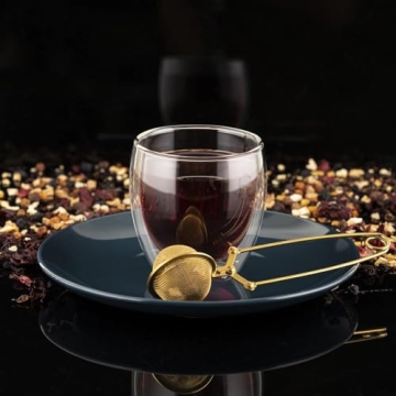 Snap Ball Tea Strainer 3-Pack for Loose Leaf Tea Lovers