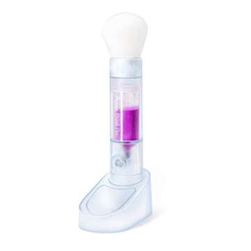 Dip Powder Recycling Tray Pen with Brush, Upgraded Mess-Free Nail Dip Powder Recycling System DIY Manicures Tool for Nail Technician Beginner Use