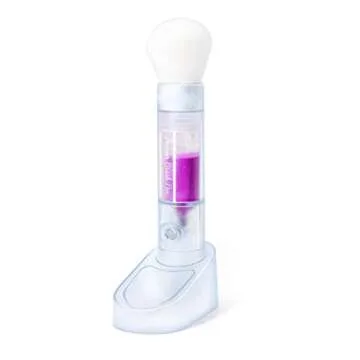 Dip Powder Recycling Tray Pen with Brush, Upgraded Mess-Free Nail Dip Powder Recycling System DIY Manicures Tool for Nail Technician Beginner Use