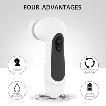 Waterproof Facial Spinning Cleansing Brush Set