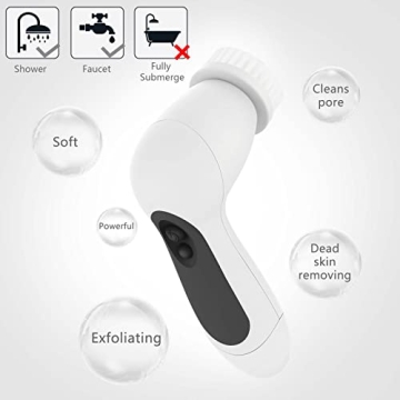 Waterproof Facial Spinning Cleansing Brush Set