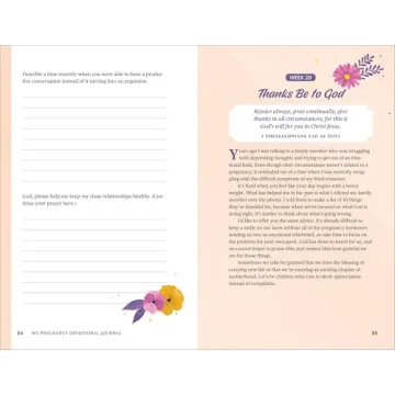My Pregnancy Devotional Journal for Spiritual Growth
