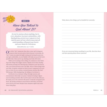 My Pregnancy Devotional Journal for Spiritual Growth