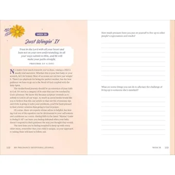 My Pregnancy Devotional Journal for Spiritual Growth