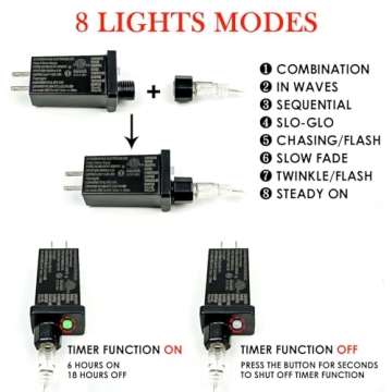 Super-Long 99Ft 300 LED Fairy Lights for Indoor Outdoor Decor