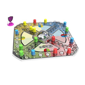 Hasbro Gaming Trouble Board Game for Families and Kids