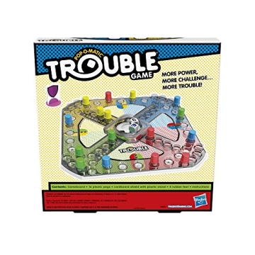 Hasbro Gaming Trouble Board Game for Families and Kids