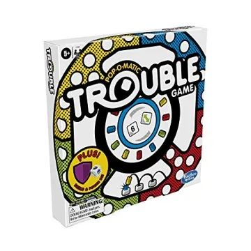 Hasbro Gaming Trouble Board Game for Families and Kids