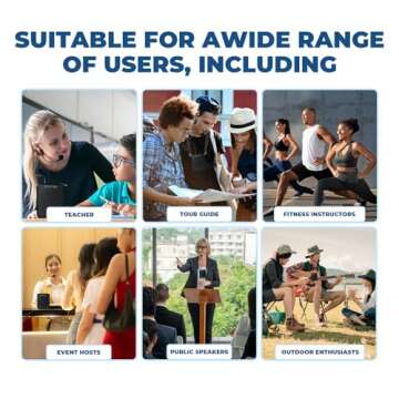 WinBridge WB008 Professional Voice Amplifier - Clear Sound