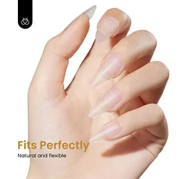 Beetles Easy Nail Extension Kit - 240 Pcs Mat Finish