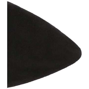 Sam Edelman Women's HAI Boot, Black Suede, 9 Medium US