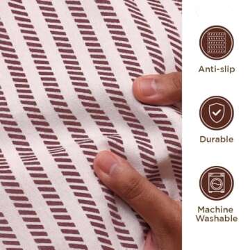 Folkulture 72-inch Cotton Table Runner with Tassels