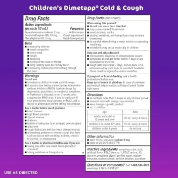 Children’s Dimetapp Cold & Cough Medicine - Effective Relief