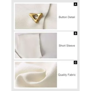 Cicy Bell Women's V Neck Tops - Stylish Summer Blouses