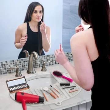 Sink Topper Foldable Sink Cover - Silicone Organizer