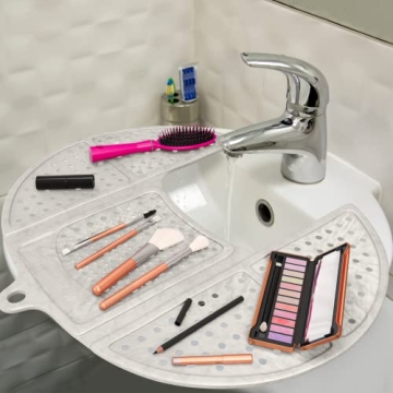 Sink Topper Foldable Sink Cover - Silicone Organizer