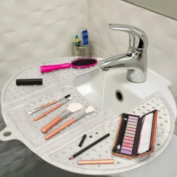 Sink Topper Foldable Sink Cover - Silicone Organizer