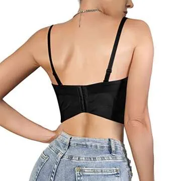 Erinaco Women's Beaded Corset Top - Festival Ready