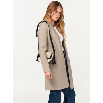 ANRABESS Women's Fall Cardigan Soft Stylish Versatile