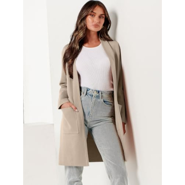 ANRABESS Women's Fall Cardigan Soft Stylish Versatile