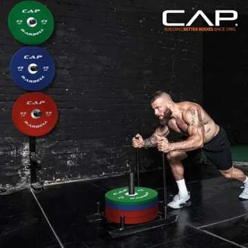 CAP Barbell Rubber Olympic Bumper Plate | Multiple Options/Colors