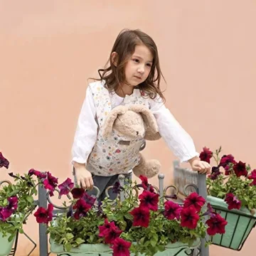 GAGAKU Soft Cotton Doll Carrier for Kids - Rose Garden