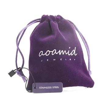 AOAMID Medical Alert ID Bracelet for Women - Gold-7.5"