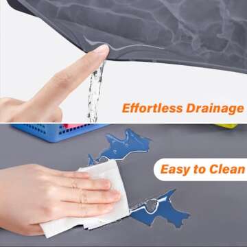 FLATO Under Sink Mat - Waterproof and Versatile for Home