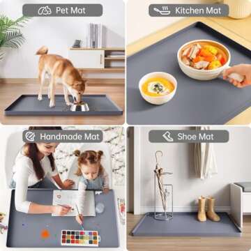 FLATO Under Sink Mat - Waterproof and Versatile for Home