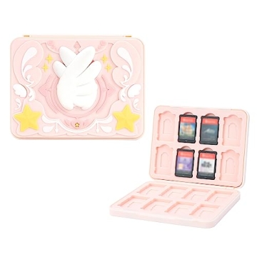 GeekShare Switch Game Card Case Compatible with Nintendo Switch Game Card Portable Game Case Holder ...