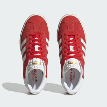 adidas Gazelle Bold Women's Red Shoes Size 6.5 - Style & Comfort