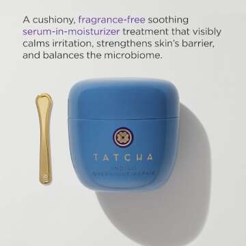 TATCHA Indigo Overnight Repair & Kissu Lip Mask Bundle