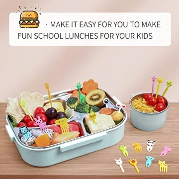 BPA-Free Animal Food Picks Fun Lunch Accessories for Kids