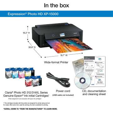 Epson Expression Photo HD XP-15000 Wireless Inkjet Printer