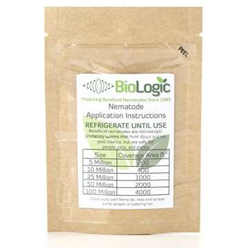 BioLogic Scanmask Beneficial Nematodes for Pest Control - 10 Million