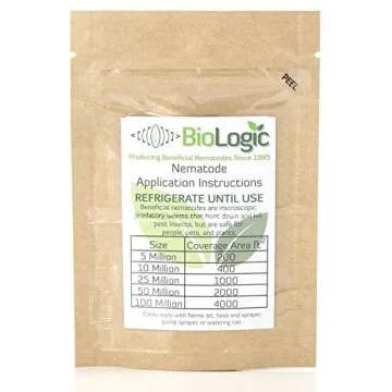 BioLogic Scanmask Beneficial Nematodes for Pest Control - 10 Million
