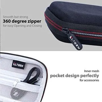 LTGEM Hard Case Compatible with Kodak Step Mobile Photo Mini Color Printer/Kodak Smile Instant Digital Printer - Protective Travel Carrying Storage Bag
