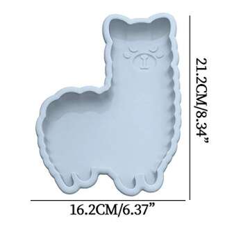 Cute 2Pcs Alpaca Cake Molds – Fun Baking Essential