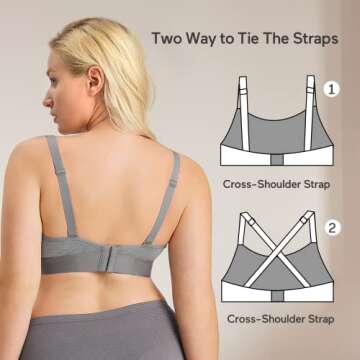 Momcozy Hands Free Pumping Bra for Nursing Comfort