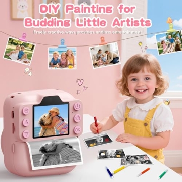 Coxlame Kids Instant Print Camera for Ages 3-12