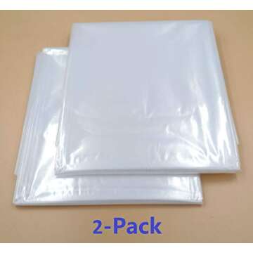 ComfortHome Mattress Bag for Moving and Storage, Queen and King Size, 2 Pack