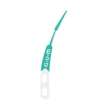 GUM Soft-Picks Advanced, Easy to Use Dental Picks for Teeth Cleaning and Gum Health, Disposable Interdental Brushes with Convenient Carry Case, Dentist Recommended Dental Picks, 60ct