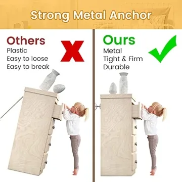 Booda Brand Furniture Anchors for Safety and Stability